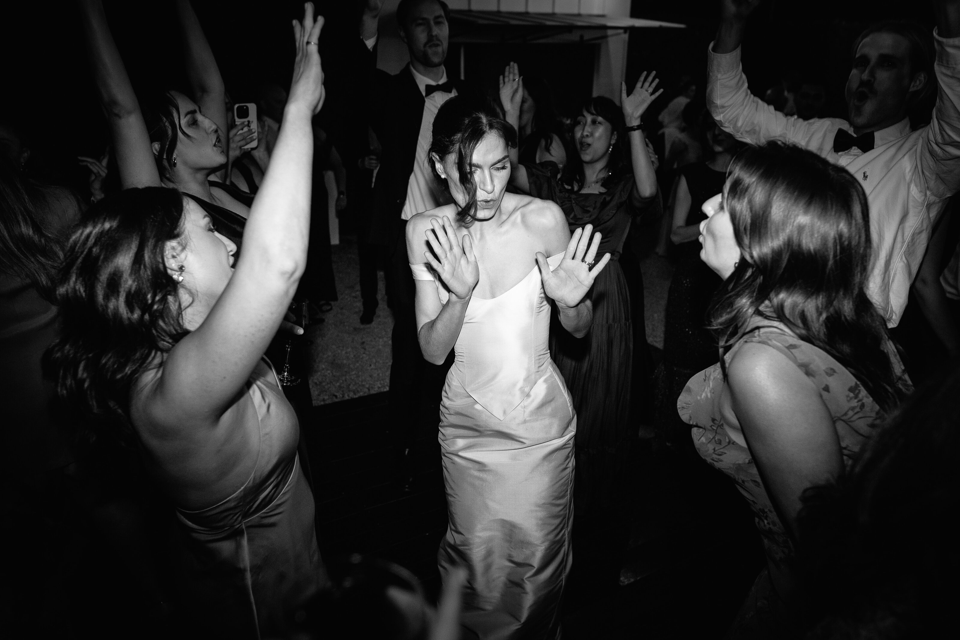 Wedding dancefloor — Georgie and Adrian