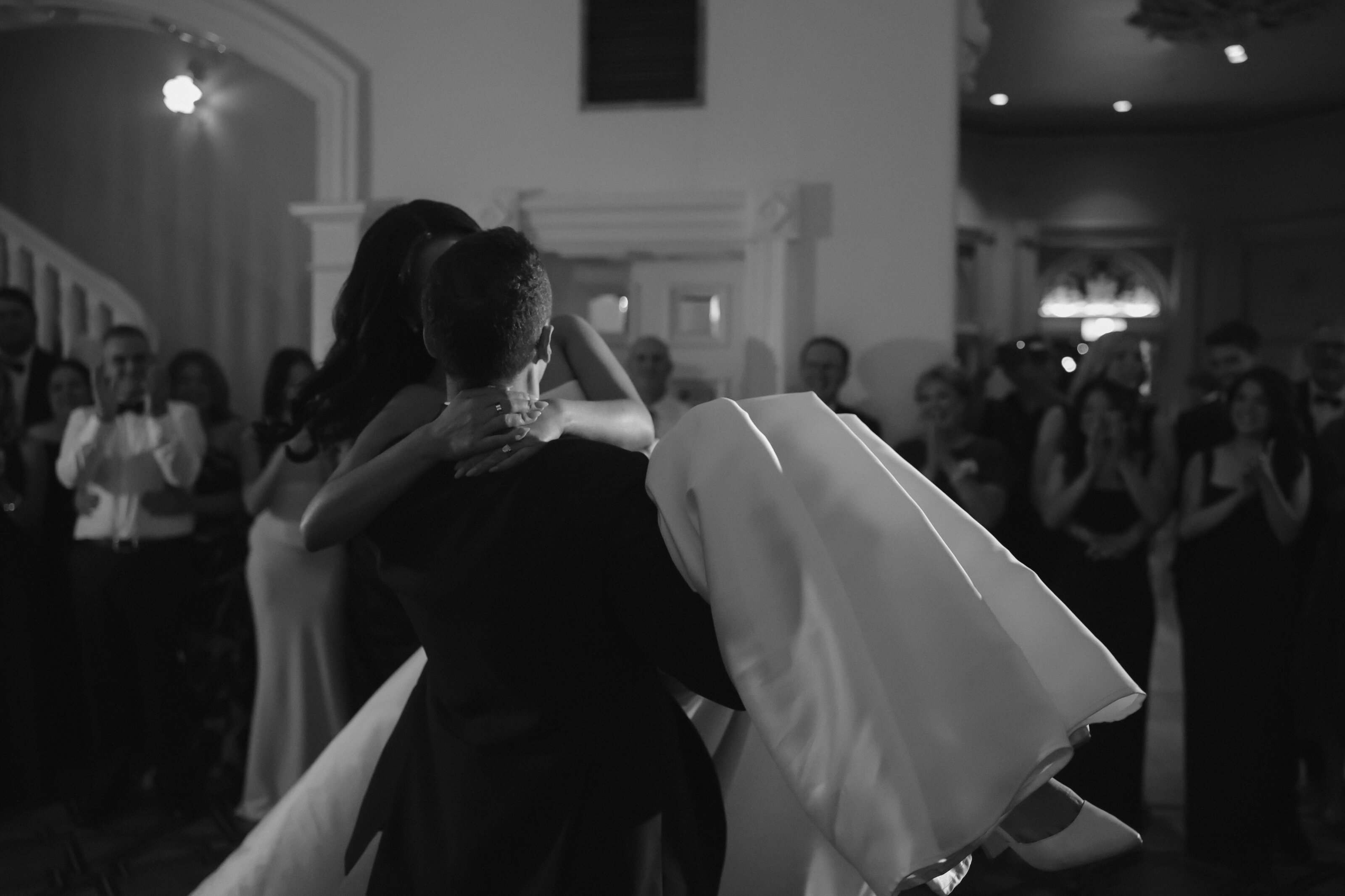 First dance moment at a Melbourne wedding
